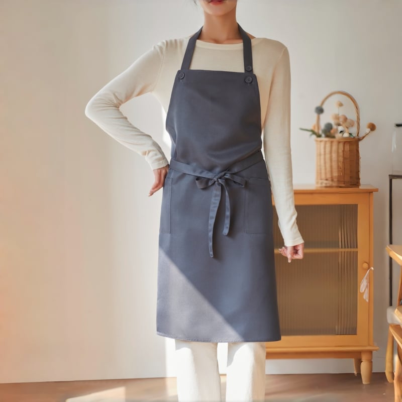 Ποδιά χωρίς μανίκια, αδιάβροχη, πολυεστερική ύλη, μοντέρνο μινιμαλιστικό ύφος