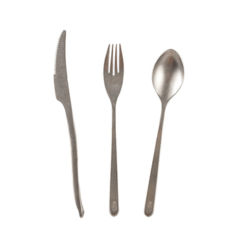 Σετ μαχαιροπίρουνα από ανοξείδωτο χάλυβα 304, vintage μοτίβο νιφάδων χιονιού – περιλαμβάνει μαχαίρι για μπριζόλα, πιρούνες, κουτάλια, κουτάλι καφέ, κουτάλι επιδορπίου και σερβιριστικό κουτάλι