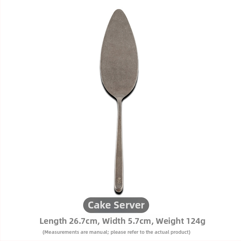 Σετ μαχαιροπίρουνα από ανοξείδωτο χάλυβα 304, vintage μοτίβο νιφάδων χιονιού – περιλαμβάνει μαχαίρι για μπριζόλα, πιρούνες, κουτάλια, κουτάλι καφέ, κουτάλι επιδορπίου και σερβιριστικό κουτάλι