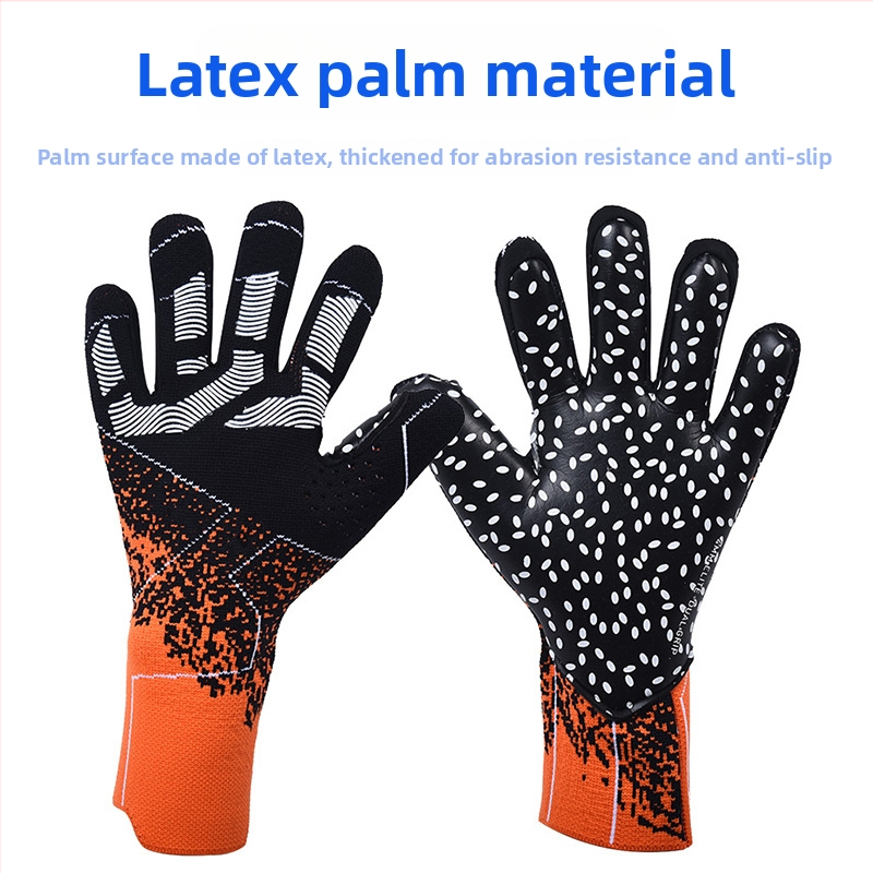 Meixia latexové rukavice brankára pre futbal - unisex, protišmykové, priedušné, profesionálne