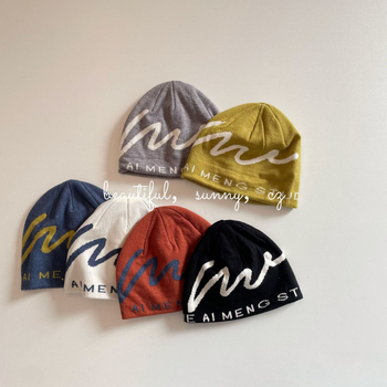 Laste bucket müts, Korea stiilis tänavast ilmet, kupol-kroon ja äär, puuvillane talveks 2025