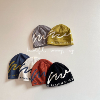 Laste bucket müts, Korea stiilis tänavast ilmet, kupol-kroon ja äär, puuvillane talveks 2025