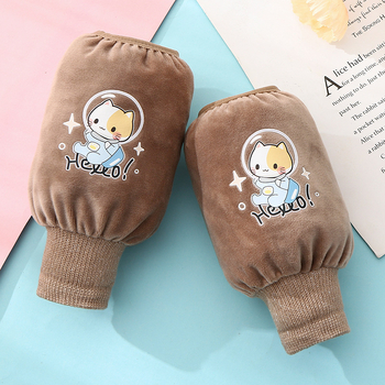 Zimske dječje rukave – karikatura uzorak, poliester-pamuk materijal, protiv prljavštine