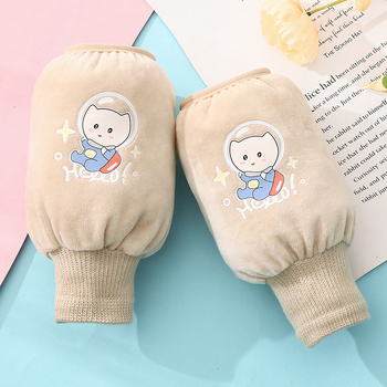 Zimske dječje rukave – karikatura uzorak, poliester-pamuk materijal, protiv prljavštine