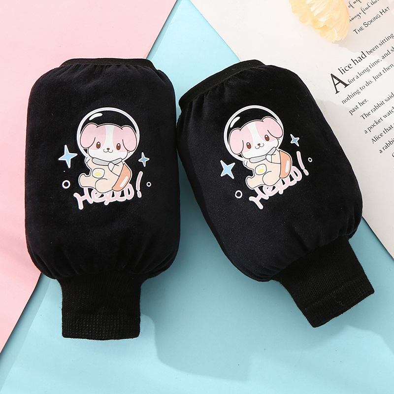 Zimske dječje rukave – karikatura uzorak, poliester-pamuk materijal, protiv prljavštine