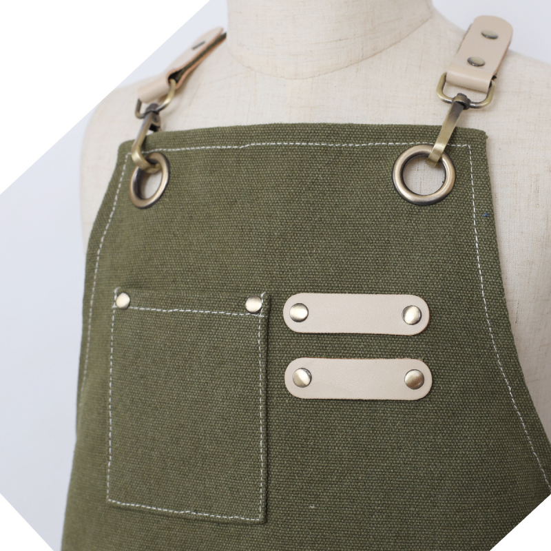 Dječja bezrukavna pregača od platna, koreanskog stila, otporna na mrlje