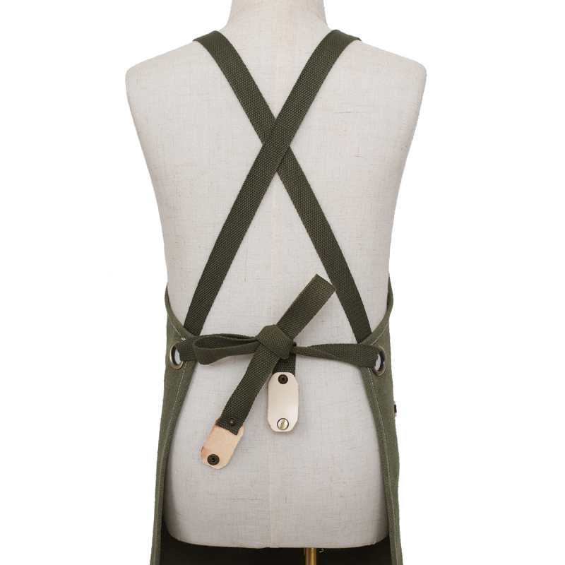 Dječja bezrukavna pregača od platna, koreanskog stila, otporna na mrlje