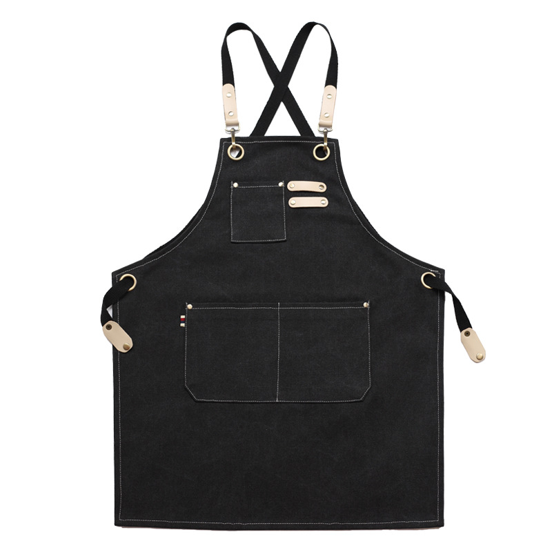 Dječja bezrukavna pregača od platna, koreanskog stila, otporna na mrlje