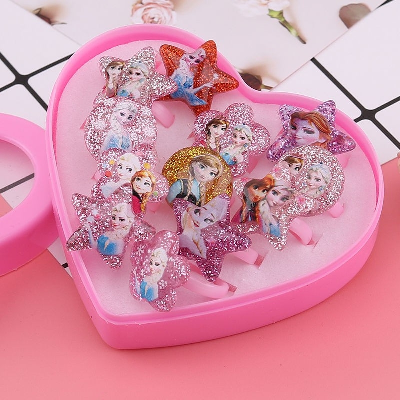 Δαχτυλίδι για παιδιά σε στυλ Πριγκίπισσα, χειροποίητο, γεωμετρικός σχεδιασμός, σειρά Πριγκίπισσα