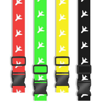 Bretea de bagaj din poliester cu încuietoare cu combinație TSA și protecție împotriva furtului