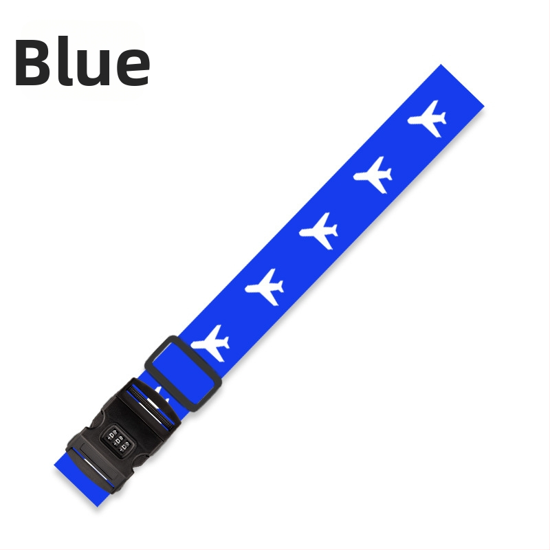 Bretea de bagaj din poliester cu încuietoare cu combinație TSA și protecție împotriva furtului