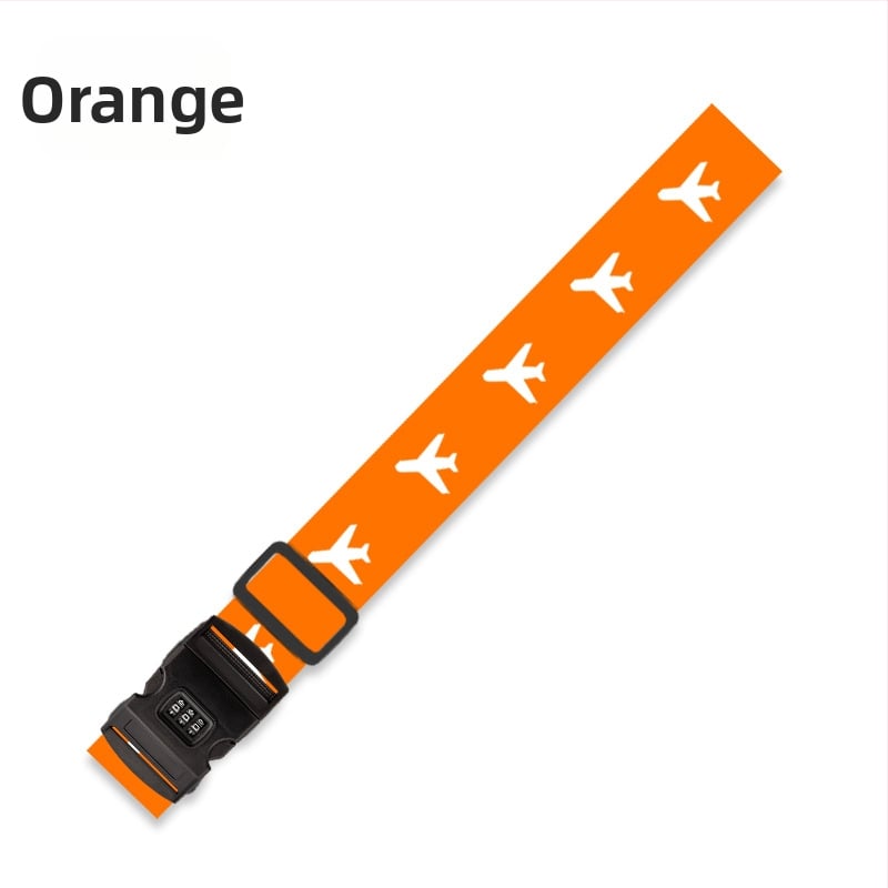 Bretea de bagaj din poliester cu încuietoare cu combinație TSA și protecție împotriva furtului