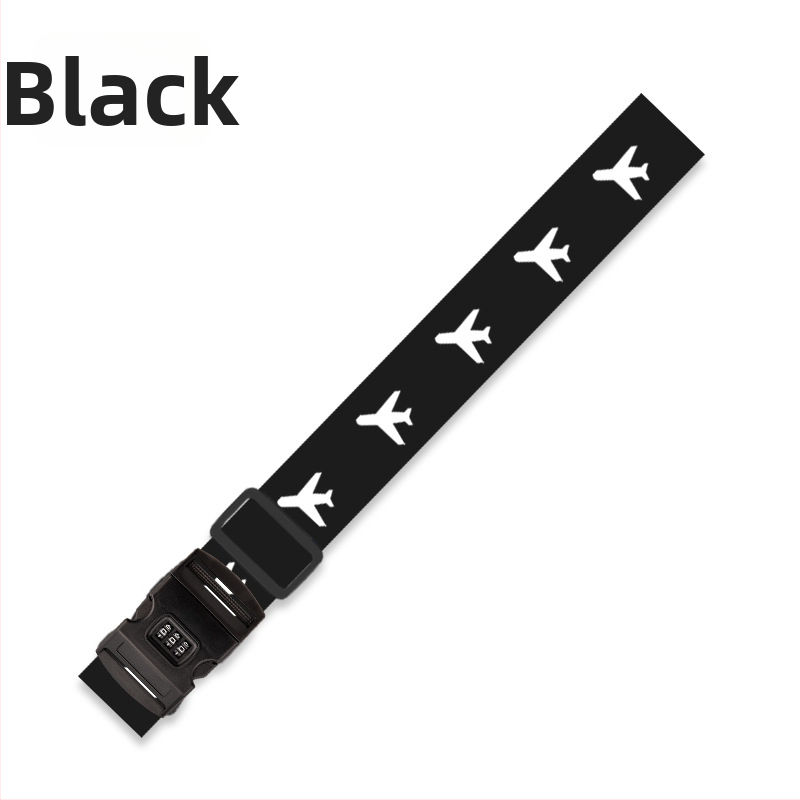 Bretea de bagaj din poliester cu încuietoare cu combinație TSA și protecție împotriva furtului