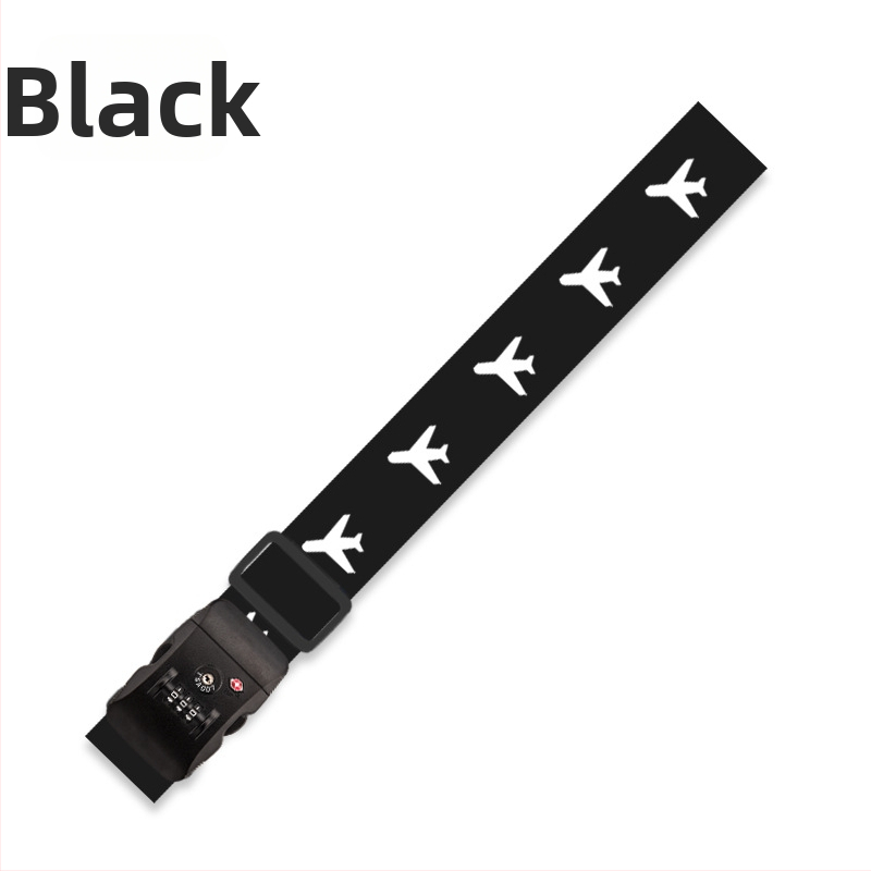 Bretea de bagaj din poliester cu încuietoare cu combinație TSA și protecție împotriva furtului