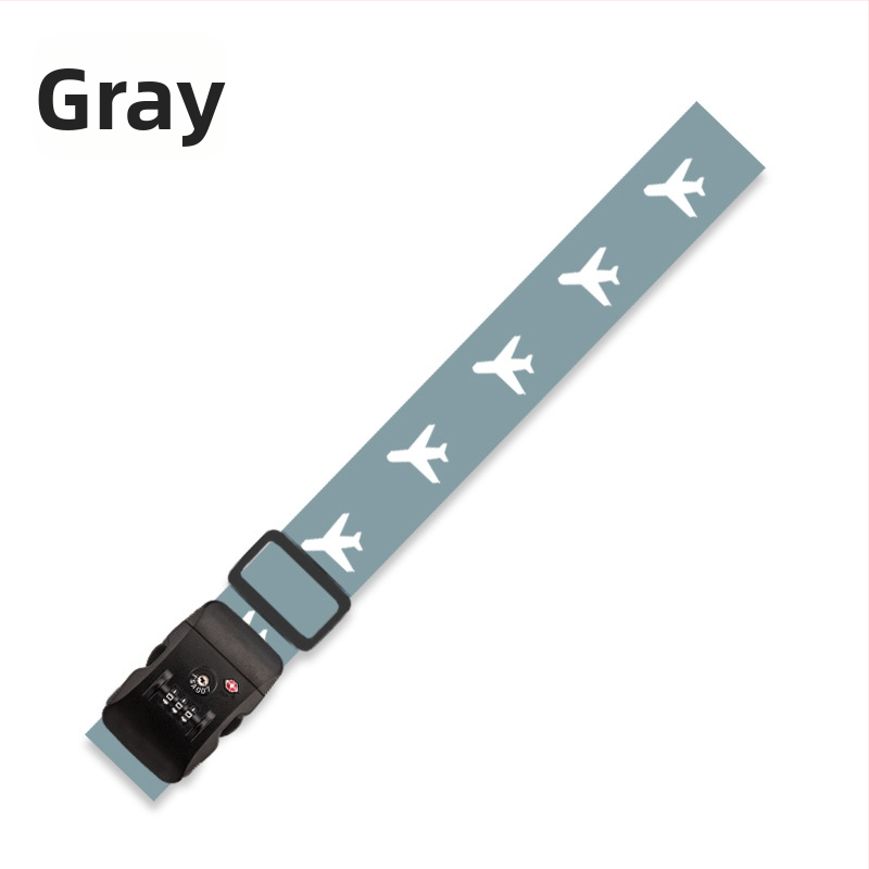 Bretea de bagaj din poliester cu încuietoare cu combinație TSA și protecție împotriva furtului