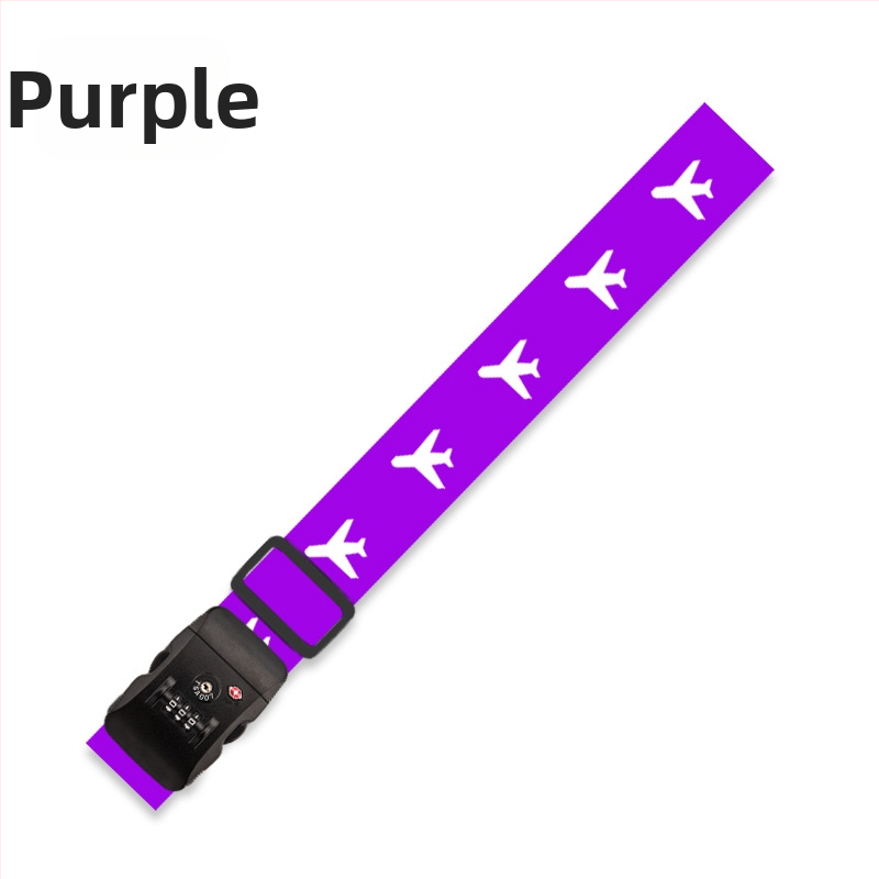 Bretea de bagaj din poliester cu încuietoare cu combinație TSA și protecție împotriva furtului