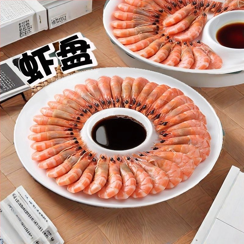 Овална меламинова плоска чиния, едночастово формована, модерен стил, подходяща за хотели