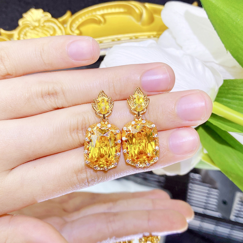 Set de bijuterii (cercei, colier, br13n13) – Stil italian vintage inspirat de curte, bază din cupru, lanț încrucișat, pandant cu încrustații din pietre mixte, model vegetal cu flori