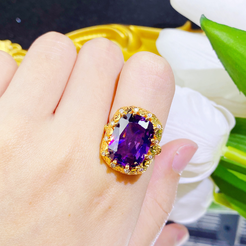 Set de bijuterii (cercei, colier, br13n13) – Stil italian vintage inspirat de curte, bază din cupru, lanț încrucișat, pandant cu încrustații din pietre mixte, model vegetal cu flori