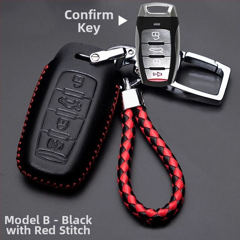 Capă de cheie auto pentru Haval H6/H2/H7/H8/H9/H5/M6 — piele de vită, stil retro (material: piele de vită; stil: retro; compatibilitate: H6/H2/H7/H8/H9/H5/M6)