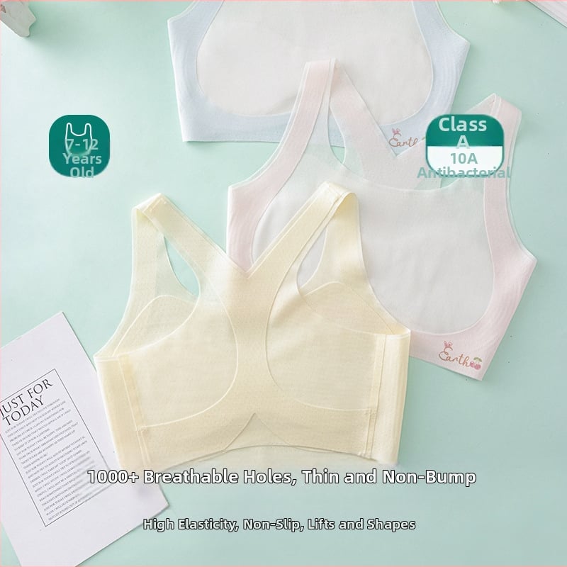 Meitenēm 9–13 gadu vecumā domāta sporta veste, neilona audums, vestes stils, pilna krūšu forma ar plānu formējumu, odere no neilona, regulējamas dvīņu plecu siksnas