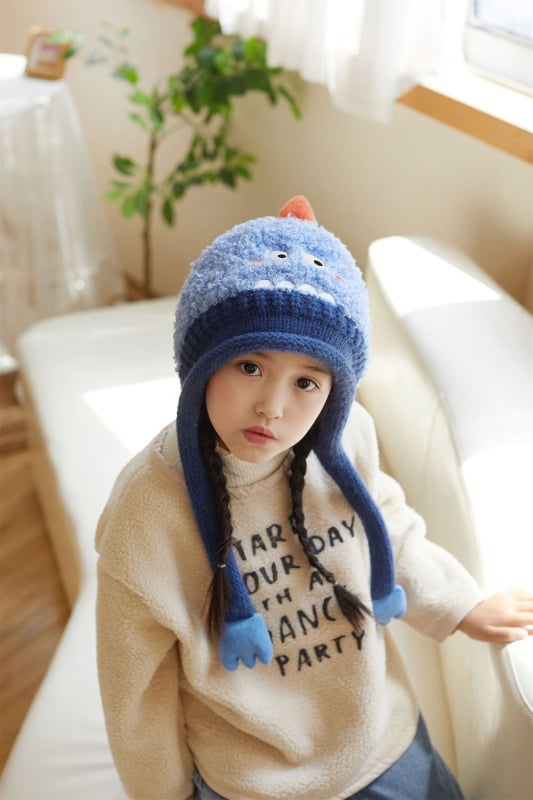 Laste kõrvakaitsega müts, plüüsist materjal, talv, 2–10 aastat, tuulekindel, Teddy ailan bränd