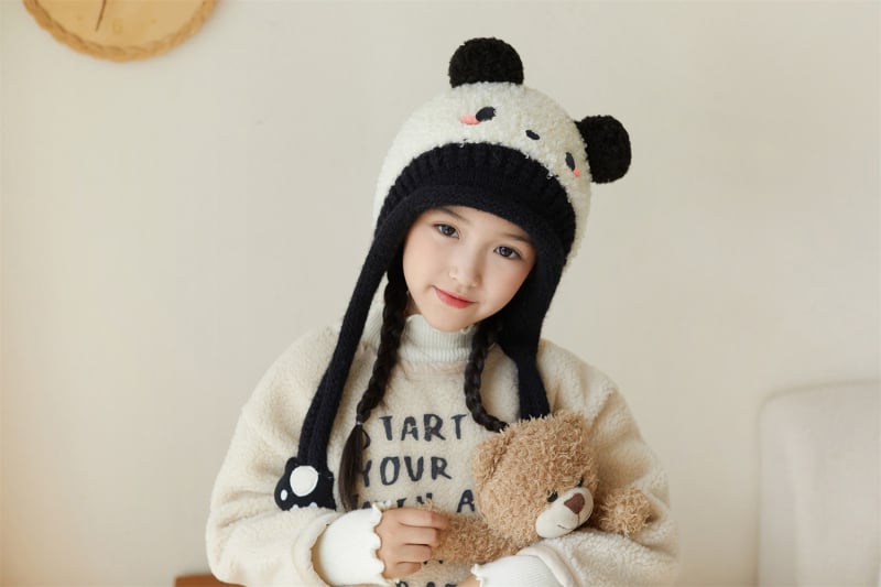 Laste kõrvakaitsega müts, plüüsist materjal, talv, 2–10 aastat, tuulekindel, Teddy ailan bränd