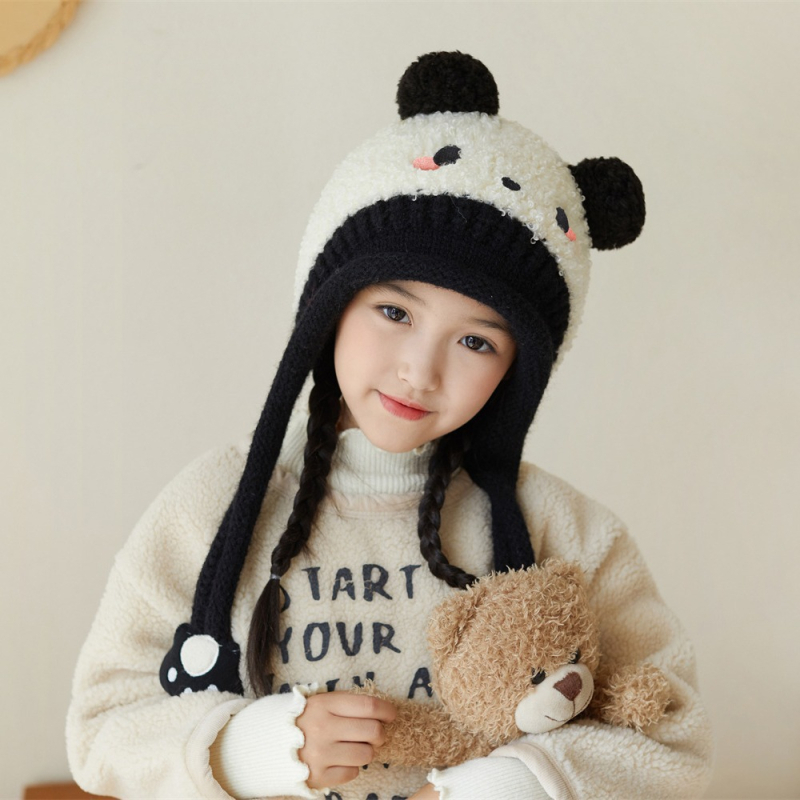 Laste kõrvakaitsega müts, plüüsist materjal, talv, 2–10 aastat, tuulekindel, Teddy ailan bränd