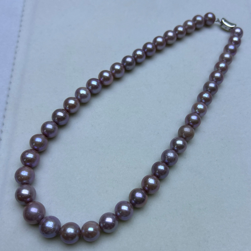 Κολιέ από μαργαριράρια γλυκού νερού, στρογγυλό σχήμα, ασημένιο 925, κυκλοφορία καλοκαίρι 2025