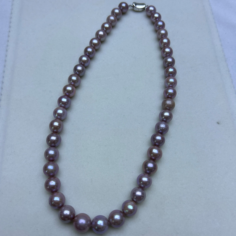 Κολιέ από μαργαριράρια γλυκού νερού, στρογγυλό σχήμα, ασημένιο 925, κυκλοφορία καλοκαίρι 2025