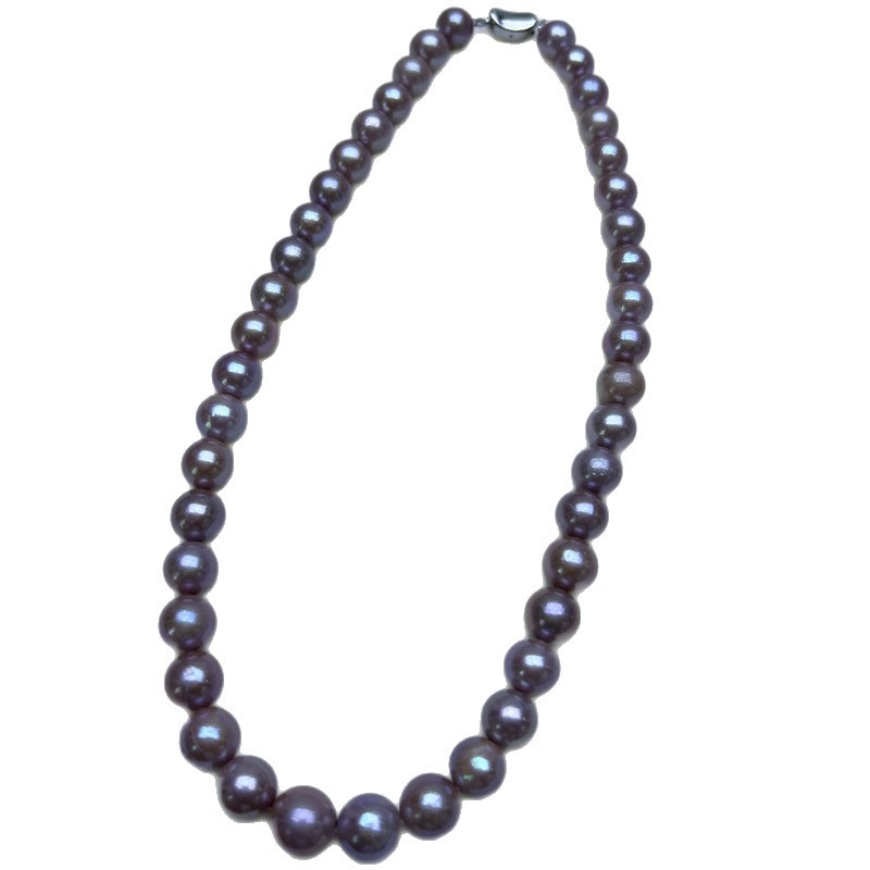 Κολιέ από μαργαριράρια γλυκού νερού, στρογγυλό σχήμα, ασημένιο 925, κυκλοφορία καλοκαίρι 2025