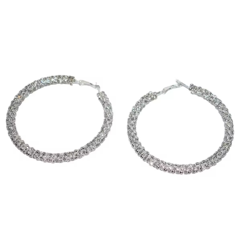 Cercei geometrici din cupru, placare electroplată, cod EH-3006