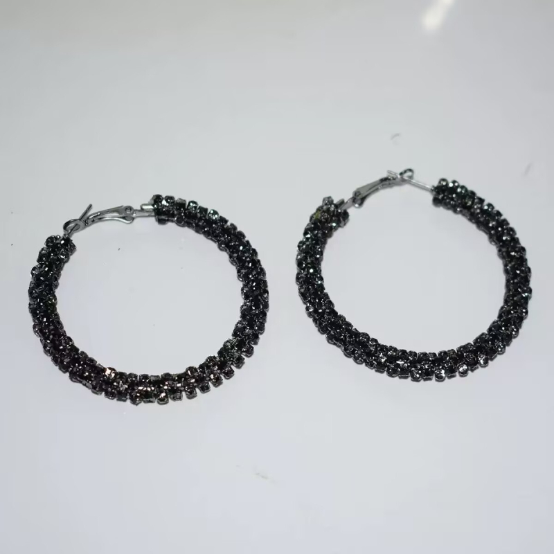 Cercei geometrici din cupru, placare electroplată, cod EH-3006