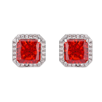 Cercei: Design geometric (cupru placat cu aur, tratament cu diamant, pentru femei)