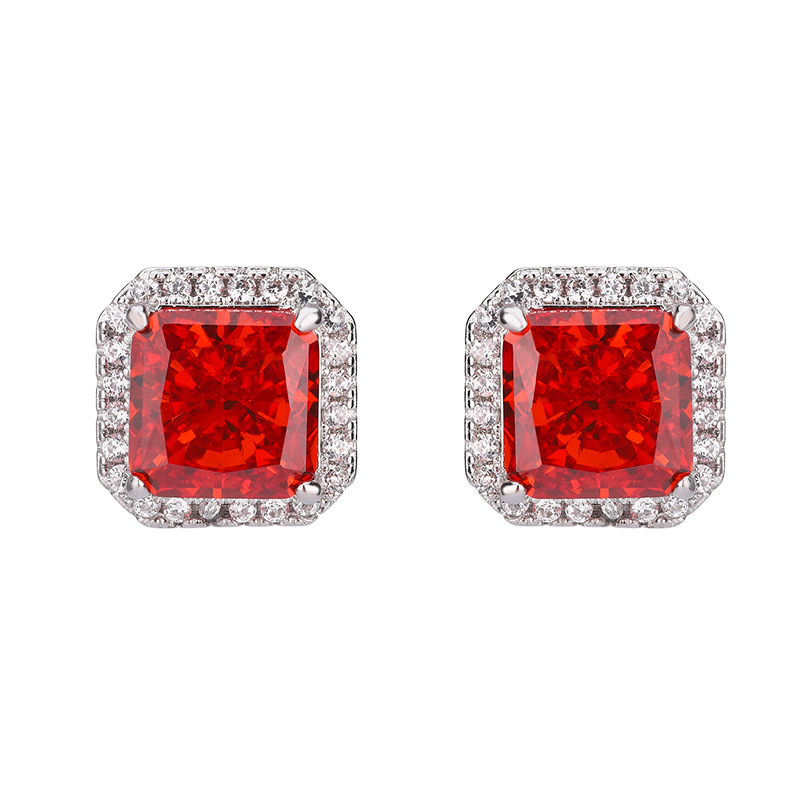 Cercei: Design geometric (cupru placat cu aur, tratament cu diamant, pentru femei)