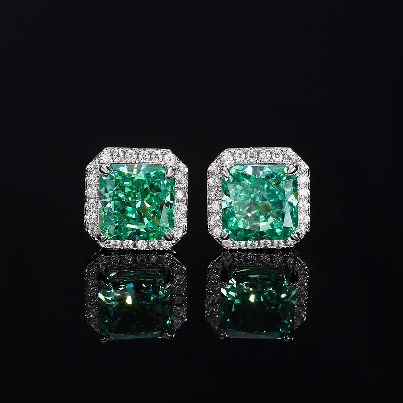 Cercei: Design geometric (cupru placat cu aur, tratament cu diamant, pentru femei)