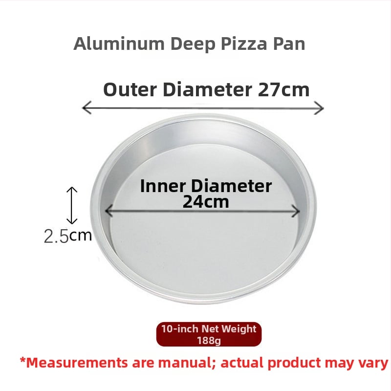 Picos kepimo keptuvė, apvali forma, aliuminio lydinys, kepimui, gilios ir plonos versijos