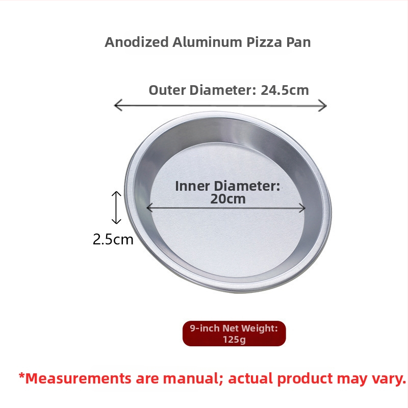 Picos kepimo keptuvė, apvali forma, aliuminio lydinys, kepimui, gilios ir plonos versijos