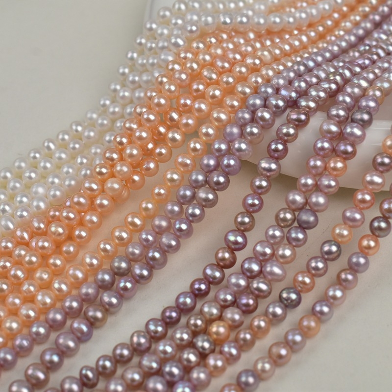 Snow Energy palja mageveepärlid – ümmargused helmmed DIY juveelide jaoks