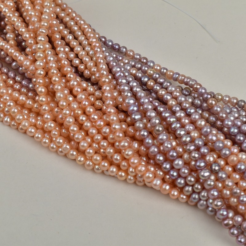 Snow Energy palja mageveepärlid – ümmargused helmmed DIY juveelide jaoks