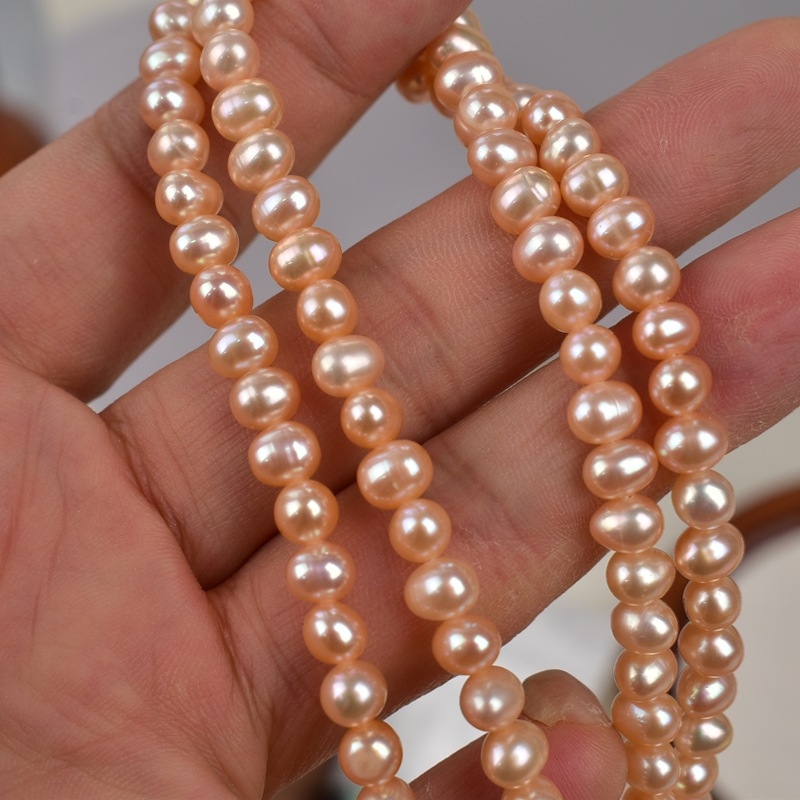 Snow Energy palja mageveepärlid – ümmargused helmmed DIY juveelide jaoks