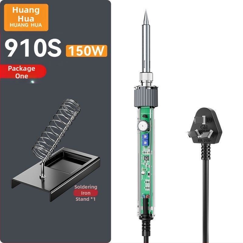 Fier de lipit din oțel inoxidabil – pentru conectori și fire digitale; unealtă portabilă de reparații în stil pistol