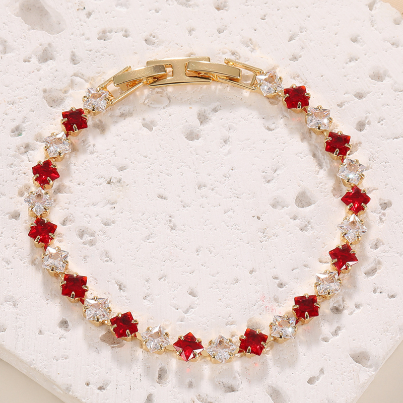 Brățară unisex din material cupru-plastic, placare electroplată, stil elegant