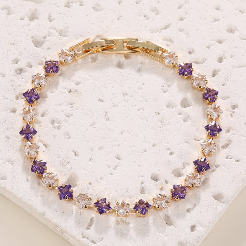 Brățară unisex din material cupru-plastic, placare electroplată, stil elegant