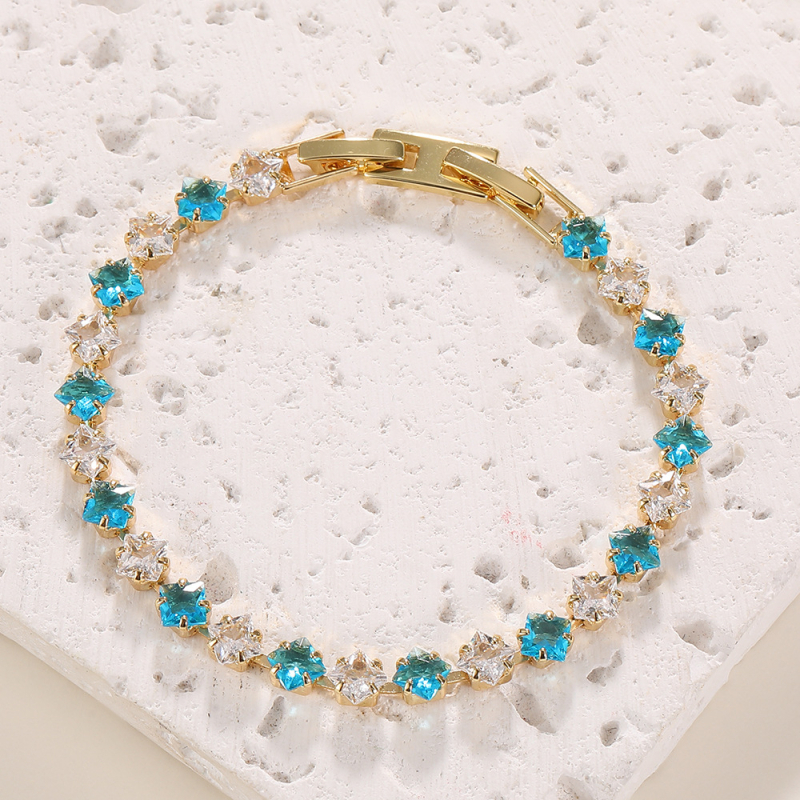 Brățară unisex din material cupru-plastic, placare electroplată, stil elegant