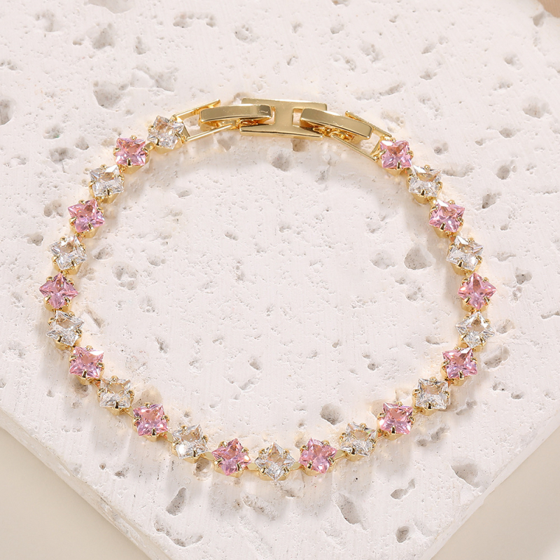 Brățară unisex din material cupru-plastic, placare electroplată, stil elegant