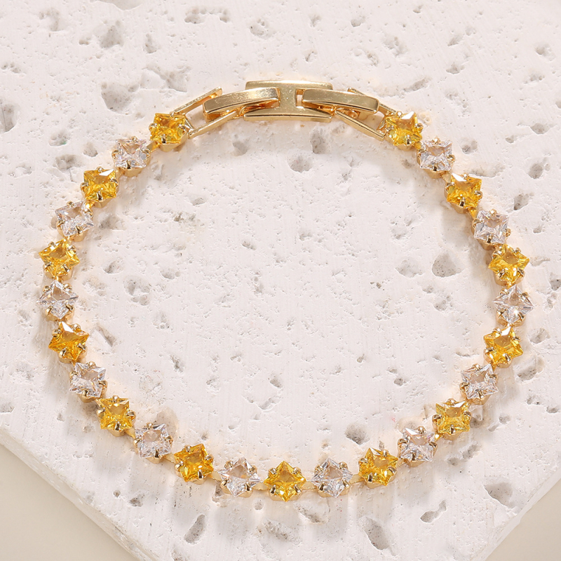 Brățară unisex din material cupru-plastic, placare electroplată, stil elegant