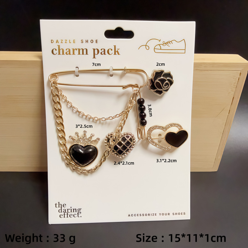 Брошка от сплав — унисекс, стил естествен, форми: зодии, животни, карикатури, листа, електроплатинг