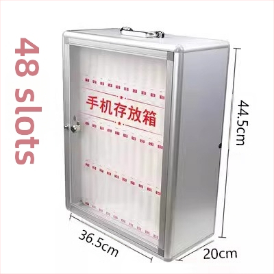 Zeju metāla mobilā telefona uzglabāšanas skapis ar logotipa drukāšanu un pielāgošanu, IP apstiprināts (Preppy)
