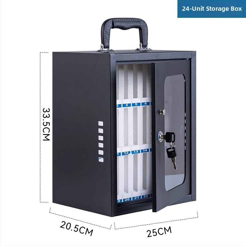 Zeju metāla mobilā telefona uzglabāšanas skapis ar logotipa drukāšanu un pielāgošanu, IP apstiprināts (Preppy)